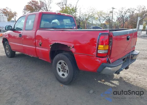 2000 Chevrolet Silverado 1500 из США, поврежденный, VIN 2GCEK19V7Y1212625